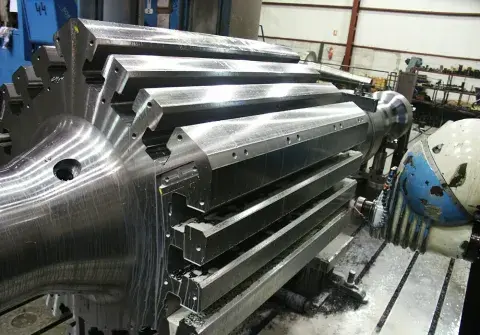 Mecanizado de grandes dimensiones