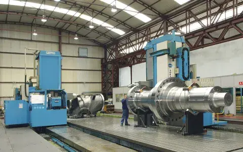 Mecanizado de grandes dimensiones