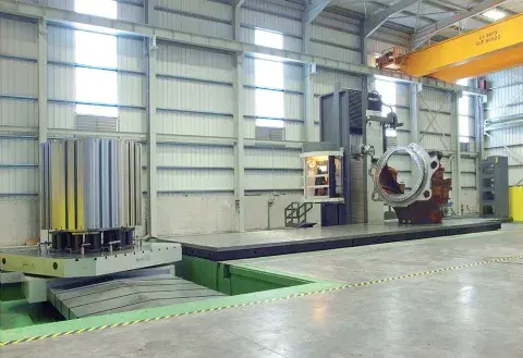 Mecanizado de grandes dimensiones