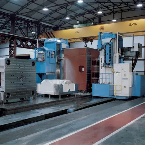 Tandem de fresadoras Soraluce, FR16000