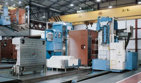 Tandem de fresadoras Soraluce, FR16000