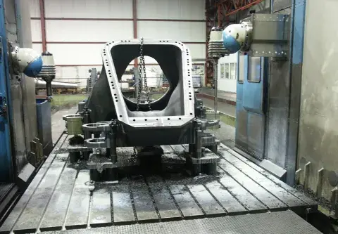 Tandem de fresadoras Soraluce, FR16000