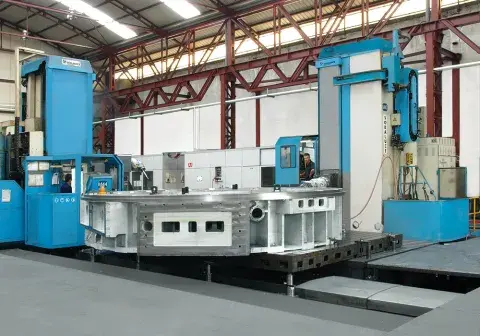 Tandem de fresadoras Soraluce, FR16000